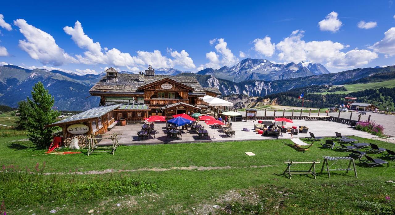 Hôtel 3 étoiles -Restaurant Le Pilatus Courchevel Exterior foto